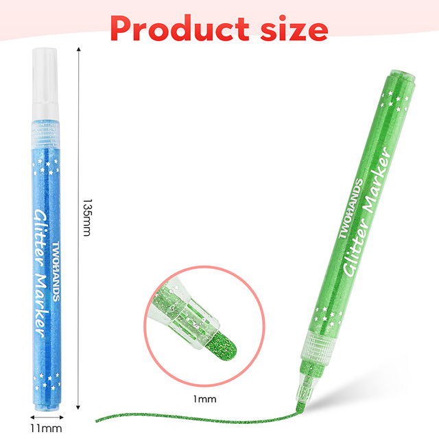 Item&nbsp;No.: Glitter Marker-MG140