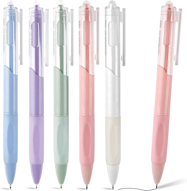 Retractable ST Tip Ballpoint Pen for Office Supplies