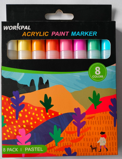 Light-colored Odorless Non-toxic Water Based Paint Pen