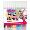 Waterproof 0.7-1.0mm Water Based Paint Marker for Painting