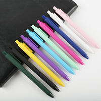 Plastic 0.5mm Press Gel Pen for Office School