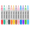 12colors Waterproof Water-based Paint Marker for Stones Glass
