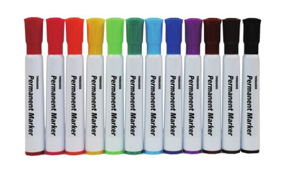 1-5mm ‎Chisel Tip Permanent Marker for Graffiti Art
