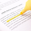 Non-toxic Quick-dry Highlighter Pen for Drawing