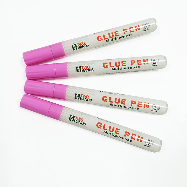 White Color Quick Drying Glue Pen for DIY Painting
