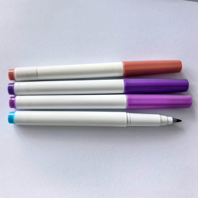 WORKPAL Factory Price 0.5mm Extra Fine Tip Water Erasable Fabric Marker Pen for Sewing Quilting Embroidery DIY Drawing EN71-3/ASTM D-4236 Certified